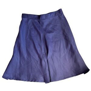 Purple Knee-Length Skirt with Inverted Pleats, Perfect Condition (Size XS-S)